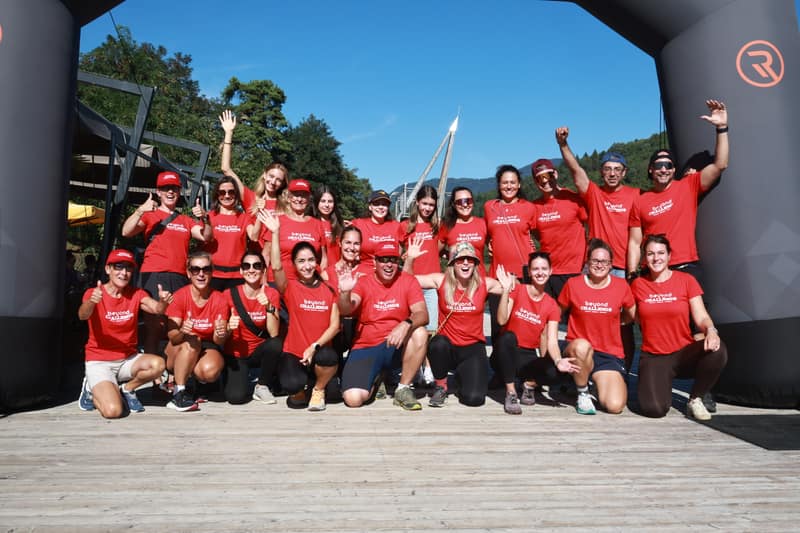 Lo staff volontario della beyond challenge 2026
